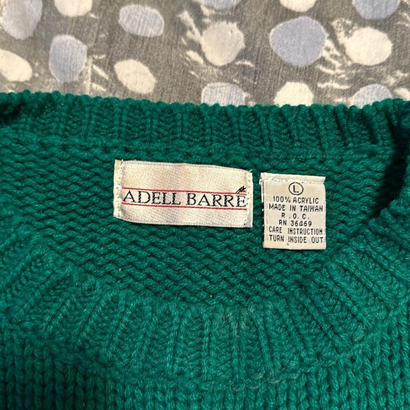 Vintage Adell Barre Christmas sweater women’s large - Picture 4 of 5
